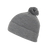 Decky Pom Pom Acrylic Beanies | Decky 686 Heather Grey OSFM Beanies