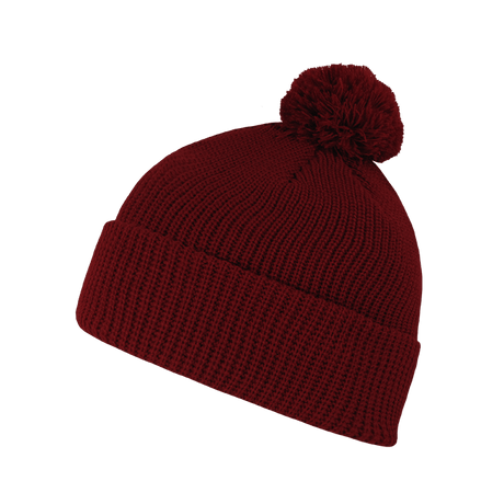 Decky Pom Pom Acrylic Beanies | Decky 686 Red OSFM Beanies
