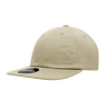 Decky Relaxed Flat Bill Cotton Caps | Decky 200 Khaki OSFM Hats