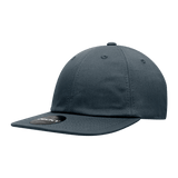 Decky Relaxed Flat Bill Cotton Caps | Decky 200 Navy OSFM Hats