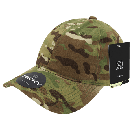 Decky Relaxed MULTICAM L/C Cap | Decky 6300 Multicam OSFM Hats