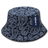 Decky Relaxed Paisley Buckets | Decky 459 Navy S/M