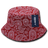 Decky Relaxed Paisley Buckets | Decky 459 Red S/M