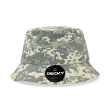 Decky Relaxed Ripstop Buckets | Decky 5301 Army Digital L/XL