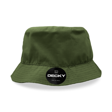 Decky Relaxed Ripstop Buckets | Decky 5301 MILITARY GREEN S/M