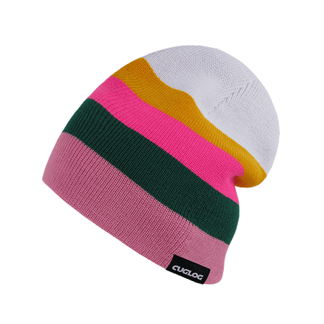 Decky Rushmore Beanie | Decky K033 Pink/Kelly OSFM Beanies