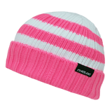 Decky Shasta Striped Sweater Beanie | Decky K014 Hot Pink OSFM Beanies