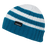 Decky Shasta Striped Sweater Beanie | Decky K014 Teal OSFM Beanies