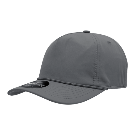Decky Sleek H2O 5 Panel Caps | Decky 6406 Char OSFM Hats
