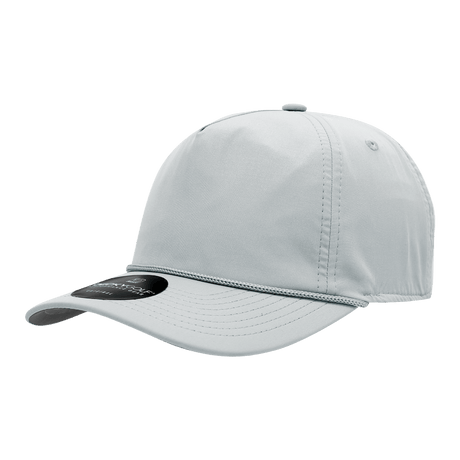 Decky Sleek H2O 5 Panel Caps | Decky 6406 Grey OSFM Hats