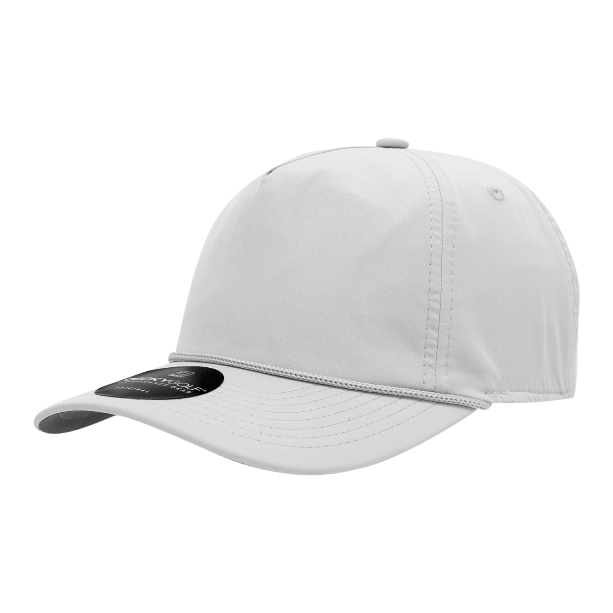 Decky Sleek H2O 5 Panel Caps | Decky 6406 White OSFM Hats