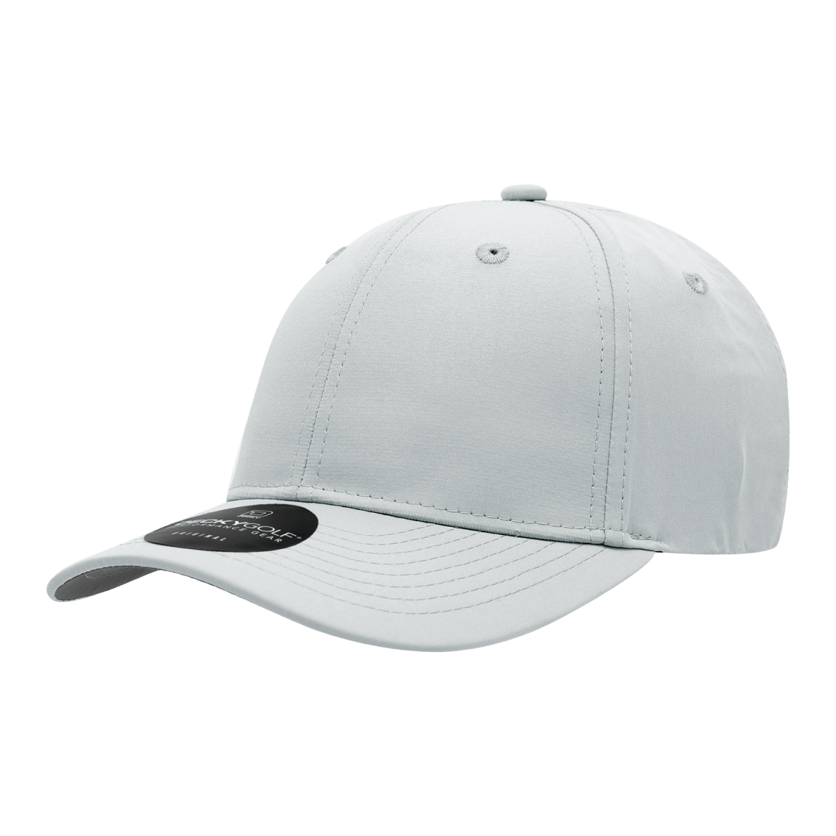 Decky Sleek H2O L/C Structured Caps | Decky 6401 Grey OSFM Hats