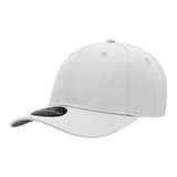 Decky Sleek H2O L/C Structured Caps | Decky 6401 White OSFM Hats