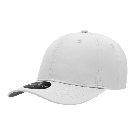 Decky Sleek H2O L/C Structured Caps | Decky 6401 White OSFM Hats