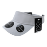 Decky Sleek H2O Sun Visors | Decky 6404 Grey OSFM Visors