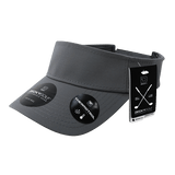 Decky Sleek H2O Sun Visors | Decky 6404 Grey OSFM Visors