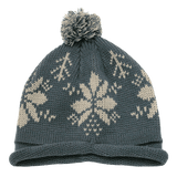 Decky Snowflake Roll Up Beaine w/Pom | Decky 611B Cha/Stn OSFM