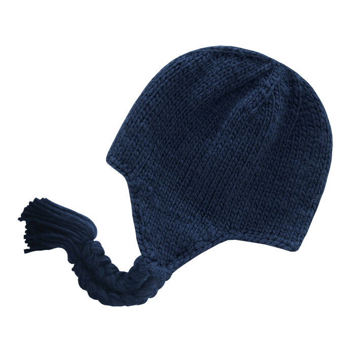 Decky Solid Peruvian Beanies | Decky 633 Navy OSFM Beanies