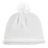 Decky Solid RollUp Beanie w/PomPom | Decky 611A White OSFM Beanies