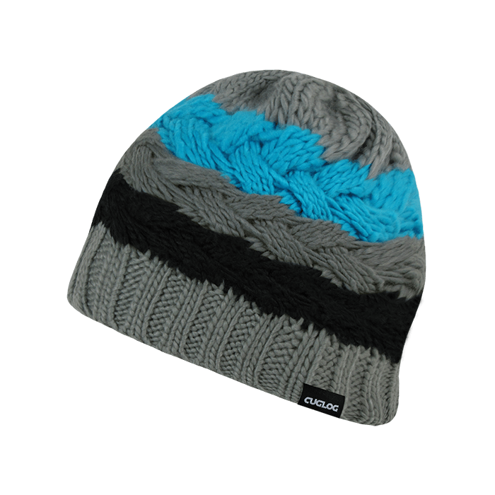 Decky St. Helens Beanie | Decky K034 Grey/Teal OSFM Beanies