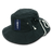 Decky Structured Cotton Aussie Hat | Decky 510 Black S/M Hats