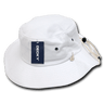 Decky Structured Cotton Aussie Hat | Decky 510 White S/M Hats