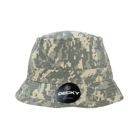 Decky Structured Cotton Fisherman's Hat | Decky 450 Army Digital S/M Hats