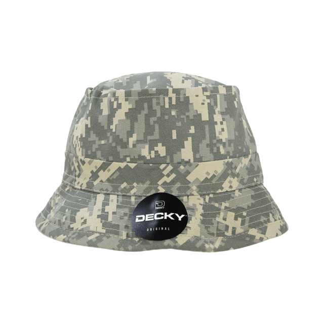Decky Structured Cotton Fisherman's Hat | Decky 450 Army Digital S/M Hats