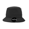 Decky Structured Cotton Fisherman's Hat | Decky 450 Black S/M Hats