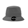 Decky Structured Cotton Fisherman's Hat | Decky 450 Charcoal S/M Hats