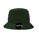 Decky Structured Cotton Fisherman's Hat | Decky 450 Forest L/XL Hats