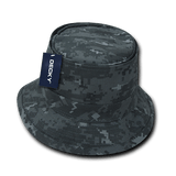 Decky Structured Cotton Fisherman's Hat | Decky 450 Midnight Digital L/XL Hats