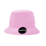 Decky Structured Cotton Fisherman's Hat | Decky 450 Pink S/M Hats