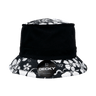 Decky Structured Floral Brim Fisherman's Hat | Decky 456 Black S/M Hats