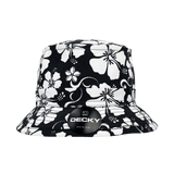 Decky Structured Floral Fisherman's Hat | Decky 454 Black S/M Hats