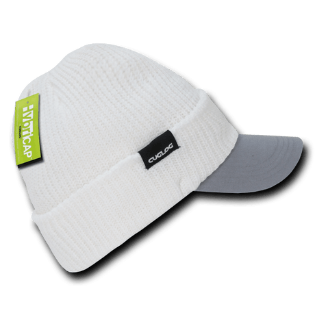 Decky The Original HybriCap | Decky C01 White/Grey OSFM Hats