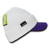 Decky The Original HybriCap | Decky C01 White/Purple OSFM Hats