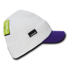 Decky The Original HybriCap | Decky C01 White/Purple OSFM Hats