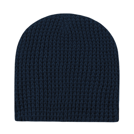 Decky Waffle Beanies | Decky 8011 Navy OSFM Beanies