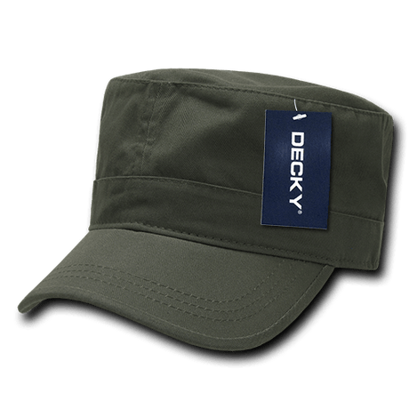 Decky Washed Cotton G.I.Cap | Decky GRM Olive OSFM Hats