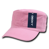Decky Washed Cotton G.I.Cap | Decky GRM Pink OSFM Hats