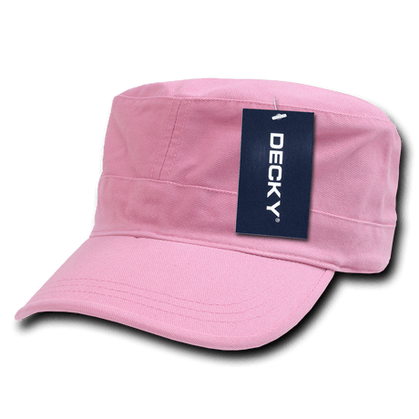 Decky Washed Cotton G.I.Cap | Decky GRM Pink OSFM Hats