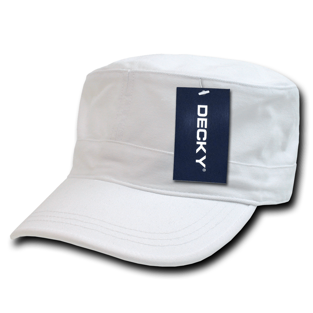 Decky Washed Cotton G.I.Cap | Decky GRM White OSFM Hats