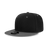 Decky Women's 6 Panel High Profile Structured Acrylic/Polyester Snapback | Decky 5121 Black/Charcoal OSFM