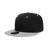 Decky Women's 6 Panel High Profile Structured Acrylic/Polyester Snapback | Decky 5121 Black/Grey OSFM