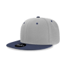 Decky Women's 6 Panel High Profile Structured Acrylic/Polyester Snapback | Decky 5121 Grey/Navy OSFM