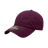 Decky Women's 6 Panel Low Profile Relaxed Cotton Cap | Decky 5120 Maroon OSFM Hats