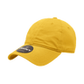 Decky Women's 6 Panel Low Profile Relaxed Cotton Cap | Decky 5120 Mustard OSFM Hats