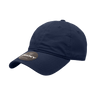 Decky Women's 6 Panel Low Profile Relaxed Cotton Cap | Decky 5120 Navy OSFM Hats