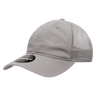 Decky Women's 6 Panel Low Profile Relaxed Cotton Trucker | Decky 5122 Grey OSFM
